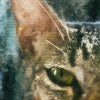 Diseño en archivo de un retrato de tu mascota estilo "pintura de pincel seco" en alta resolución