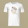 Retrato de tu mascota estilo "arte de línea continua" impreso en camiseta 100% algodón premium para hombre o mujer 🐶