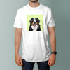 Retrato de tu mascota estilo "vectorial" impreso en camiseta 100% algodón premium para hombre o mujer 🐶
