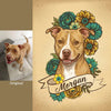 Póster personalizado estilo tatuaje