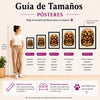 Guía de tamaños disponibles para pósteres